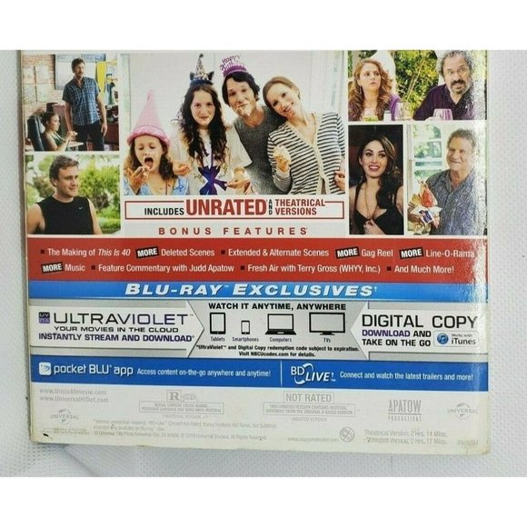 This Is 40 2 Disk BLU-RAY Director Judd Apatow 2012 No Scratches Clean - Picture 5 of 9